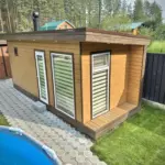 баня по каркасной технологии