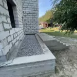 отсыпка основания щебнем